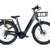 Bici elettrica da città sportive elegance XPbike I-D9.1S black a pedalata assistita